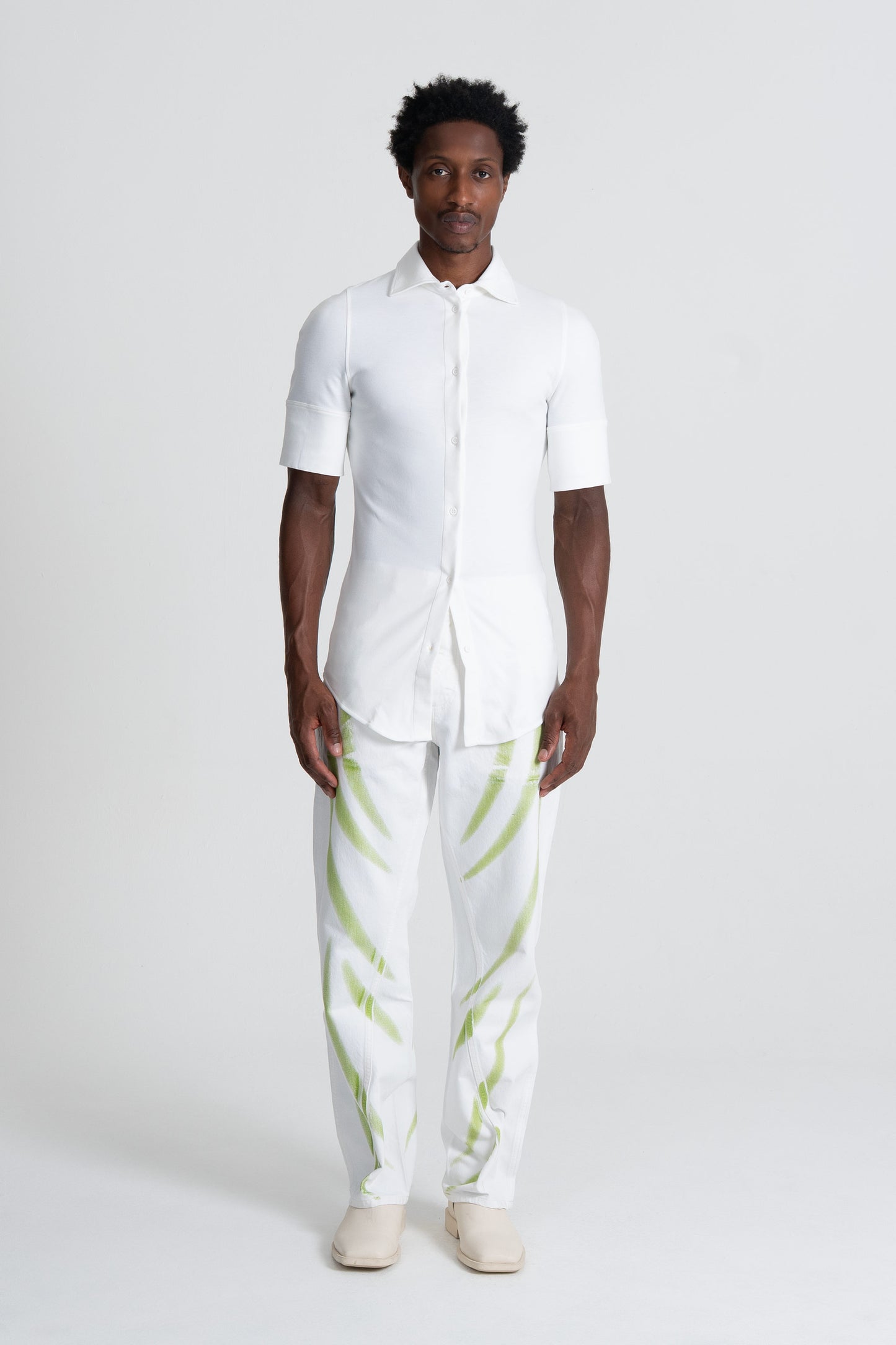 Rollup Shirt White